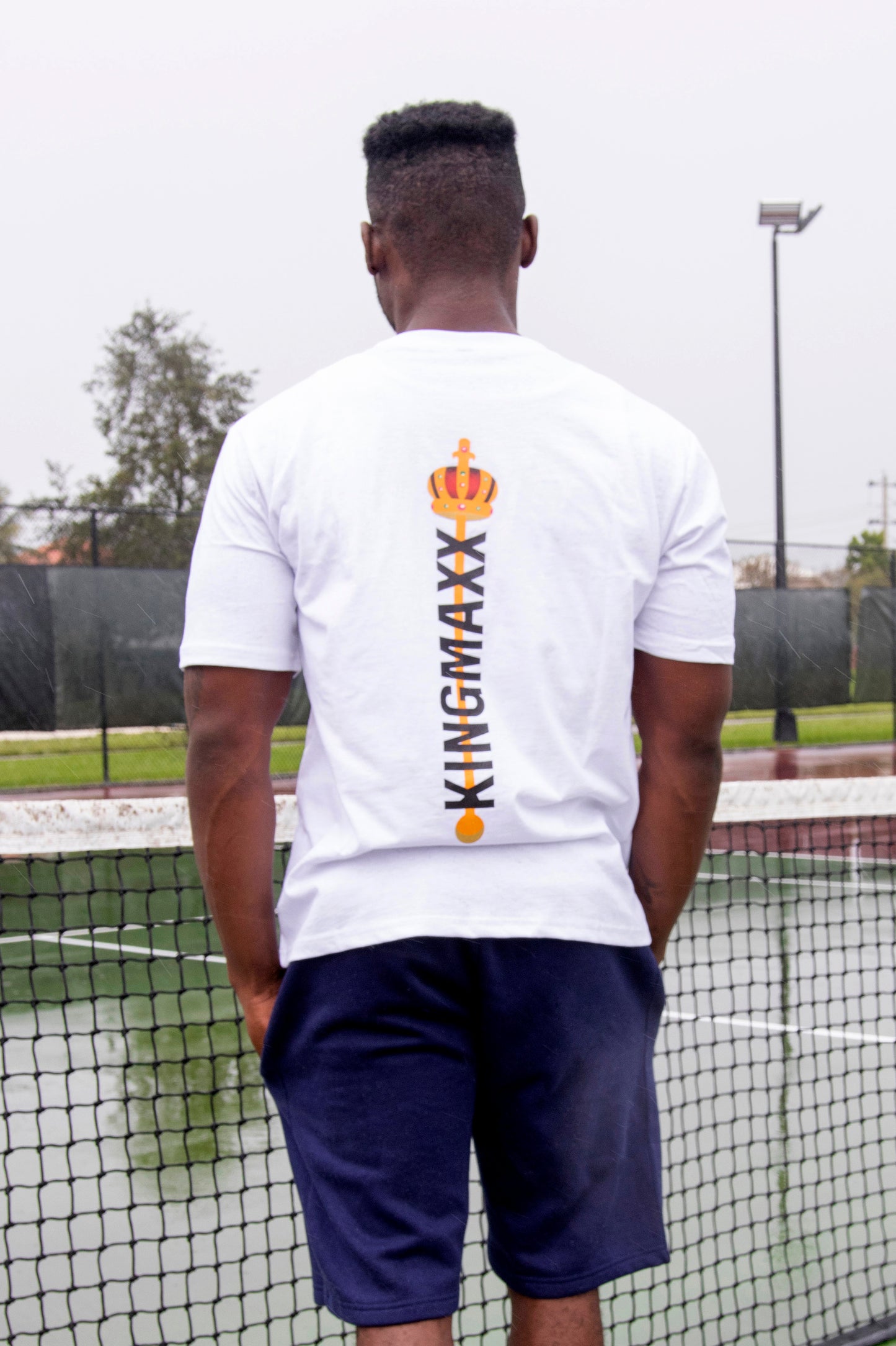 KINGMAX10X LOGO/WHITE TEE